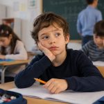 Réflexes archaïques et attention : quel lien chez l’enfant ? Enfant présentant un manque d'attention et ne parvenant pas à se concentrer à l'école
